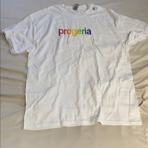 illness--progeria t-shirt